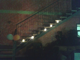 light up the stairs